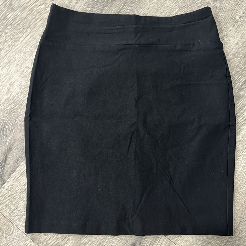 Black iZ Byer Stretch High Waisted Pencil Skirt Juniors XL Women’s Extra Large